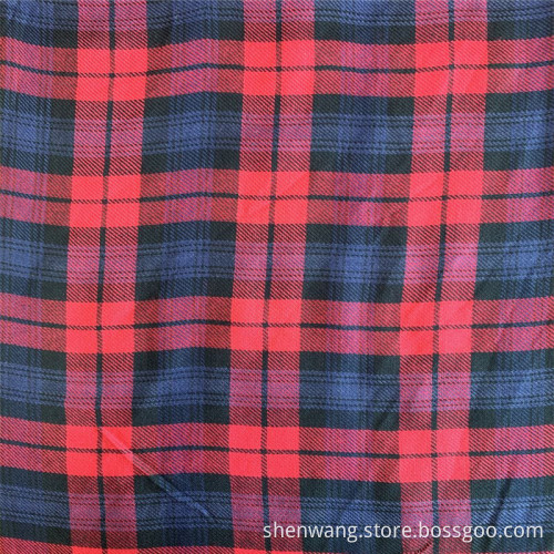 Twill Style Yarn Dyed 100% Rayon Blouses Fabric
